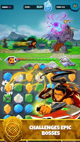 Aurion KGF: Match 3 RPG স্ক্রিনশট 4