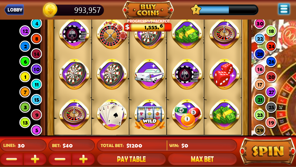 Vegas VIP Grand Slots Machines Скриншот 1