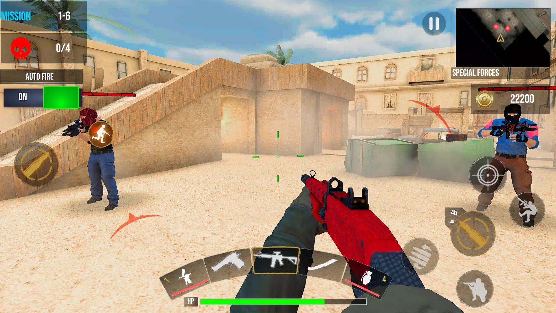 FPS Comando Huelga 3D Captura de pantalla 1