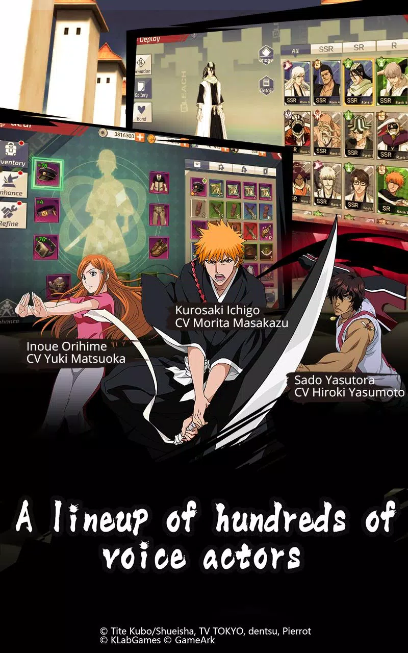 BLEACH Mobile 3D Скриншот 3