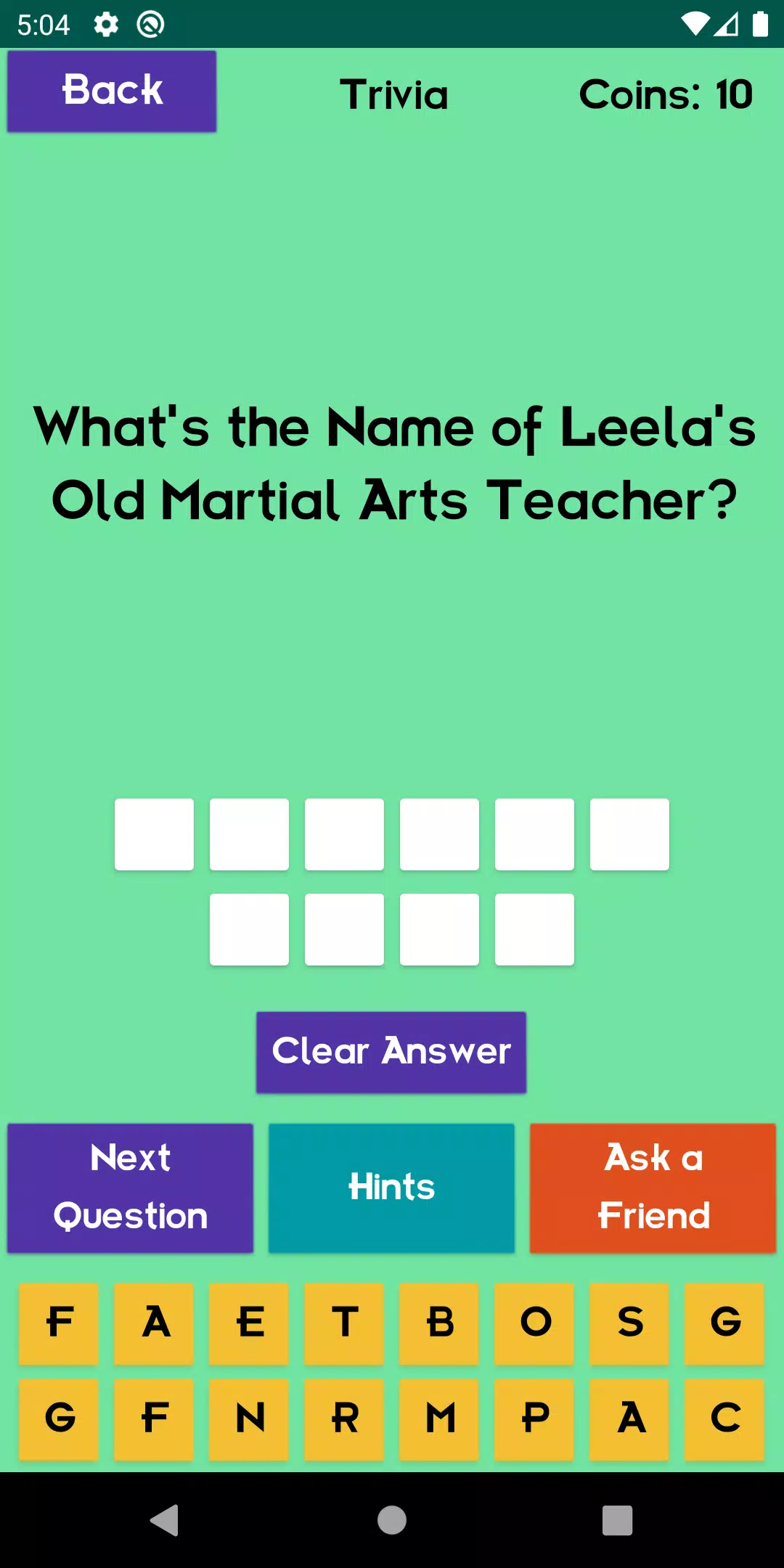 Quiz About Futurama Captura de tela 1