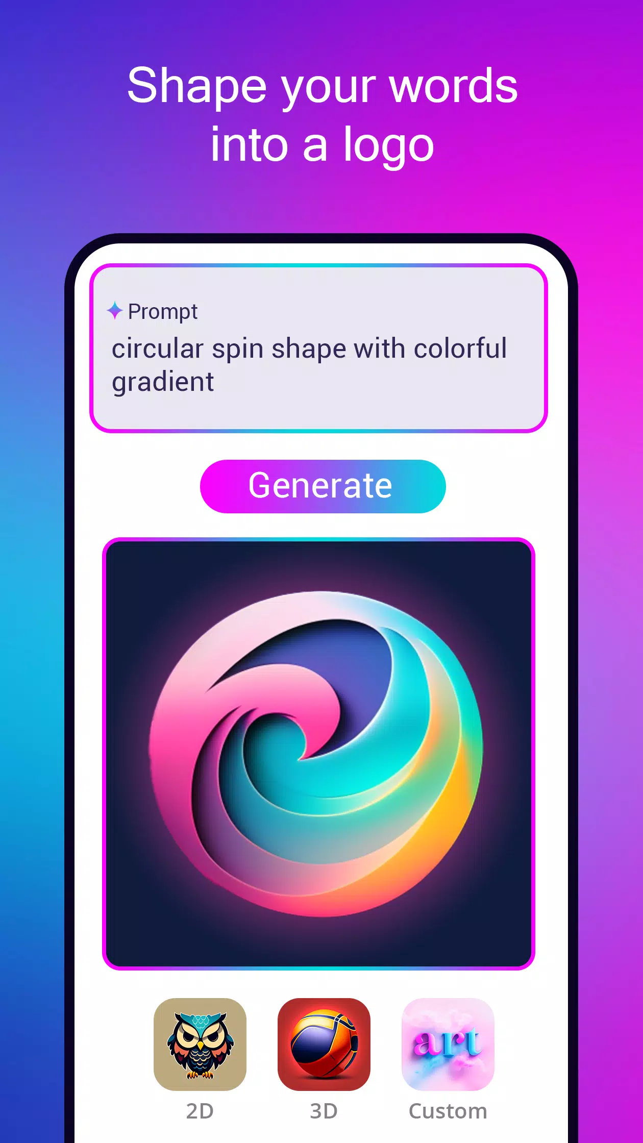 Logo maker AI Logo generator Скриншот 2