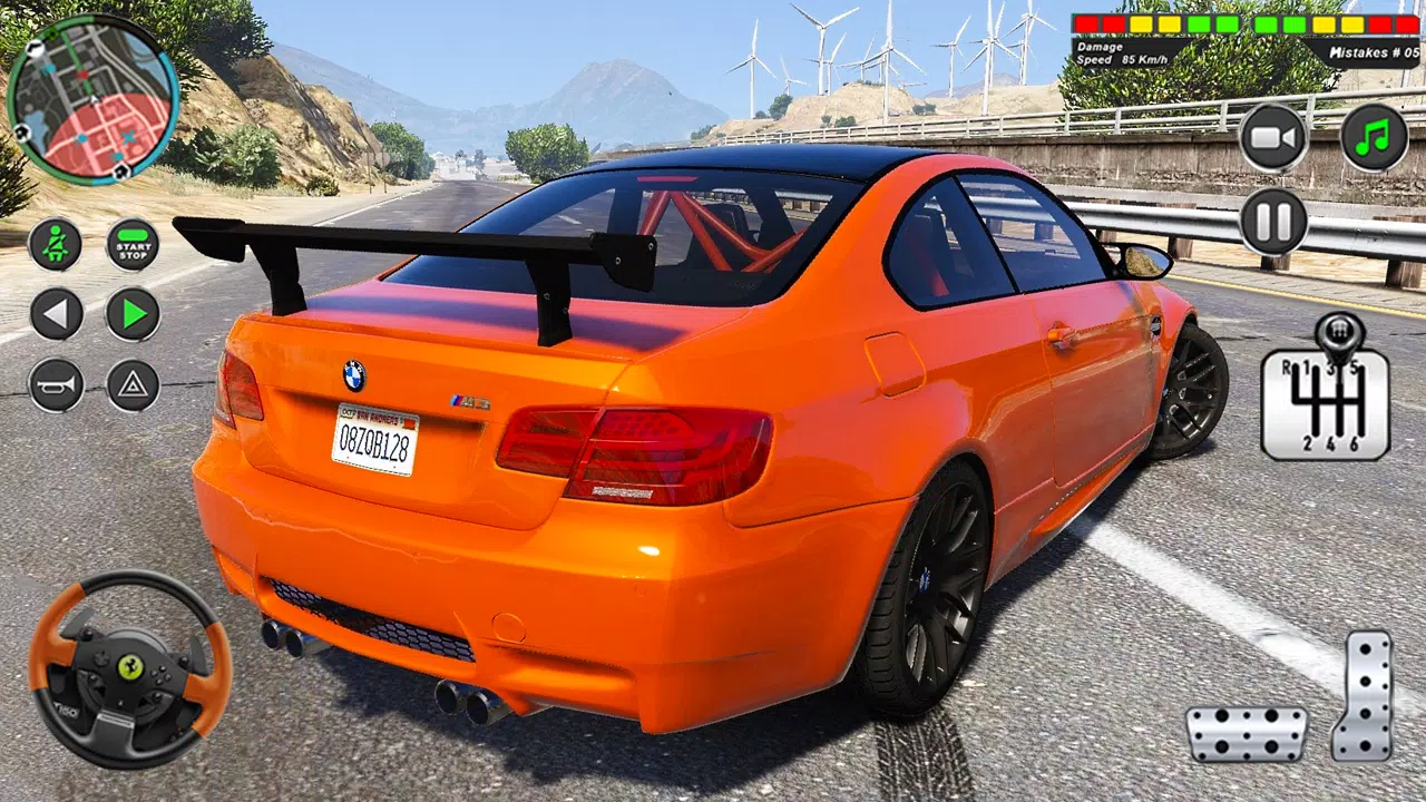 Modern Car Advance Driving 3D Скриншот 2