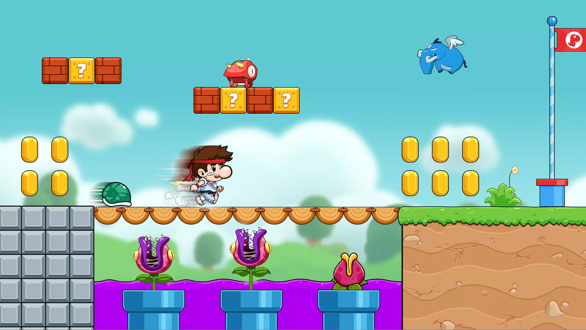 Bean’s World Super: Run Games Скриншот 4