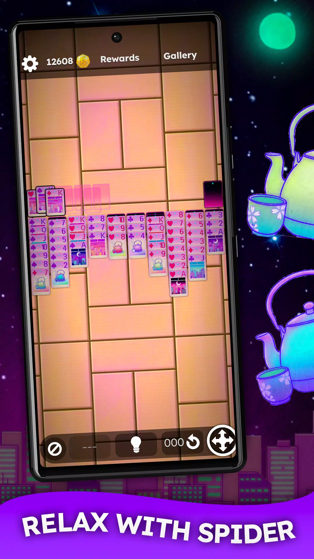 FLICK SOLITAIRE - Cozy Cards スクリーンショット 2