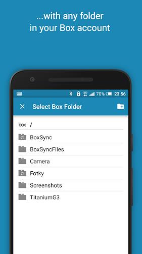Autosync for Box - BoxSync ဖန်သားပြင်ဓာတ်ပုံ 4