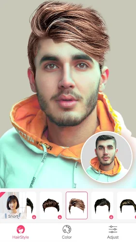 Hairstyle Changer - HairStyle Schermafbeelding 1