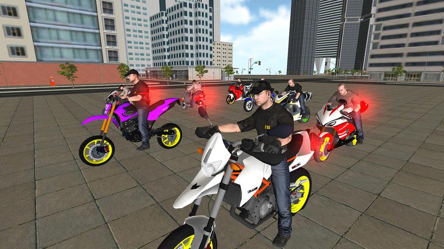 Bike Driving: Police Chase Ảnh chụp màn hình 1