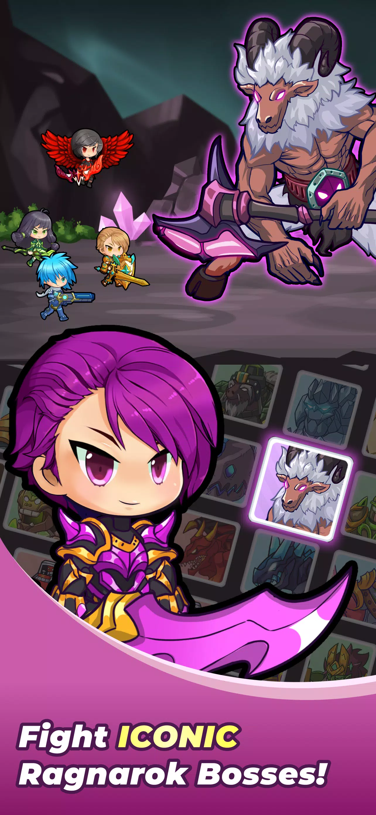 Midgard Heroes: Ragnarok Idle Ảnh chụp màn hình 4