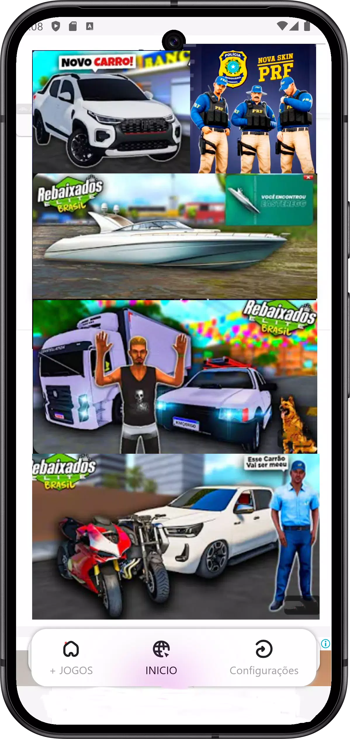 Rebaixados Elite - News Capture d'écran 2