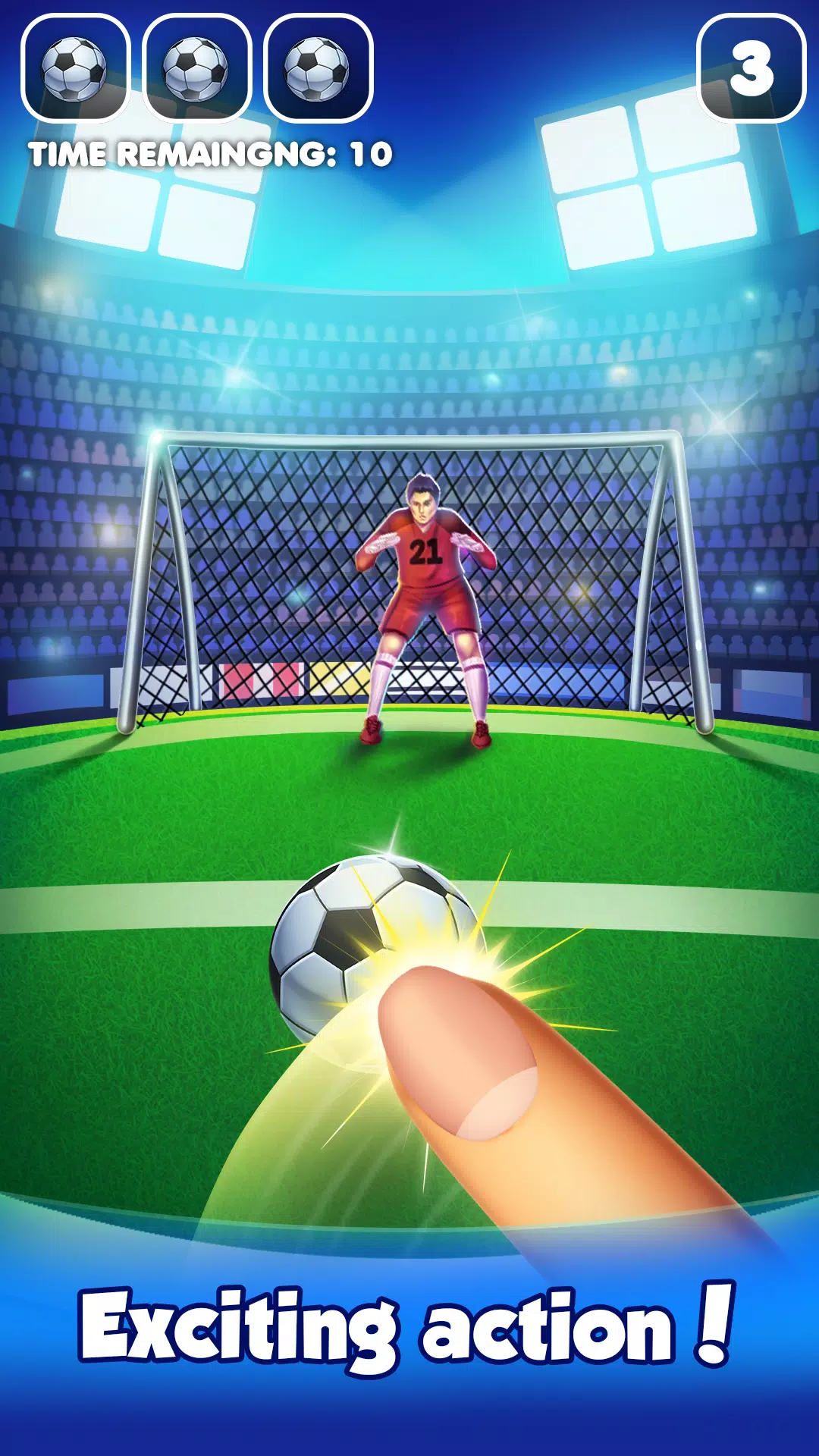 Flick Football : Soccer Game应用截图第1张