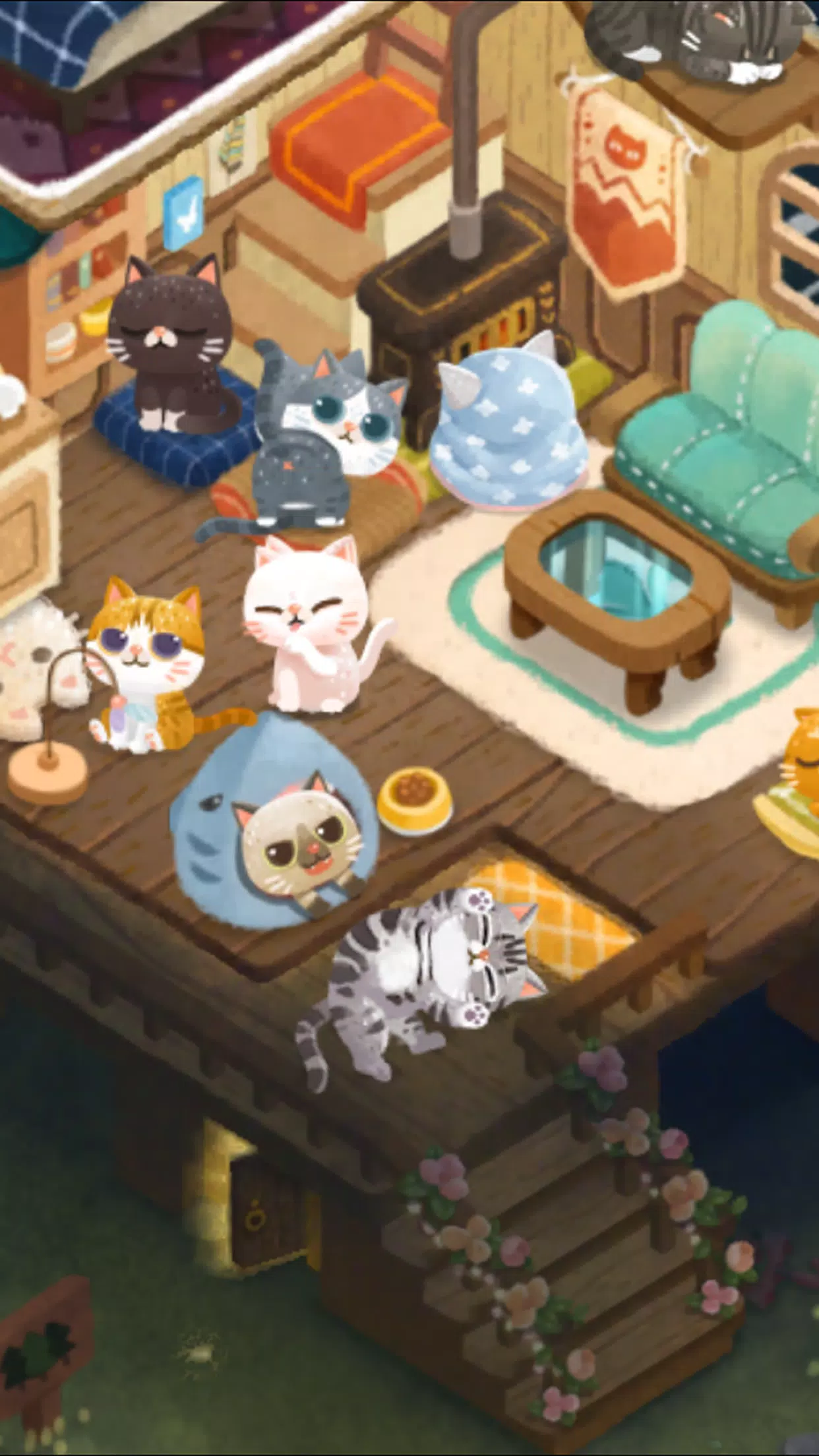 Secret Cat Forest Скриншот 2