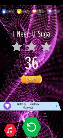 k-pop Magic Game Piano Tiles 2 Скриншот 2