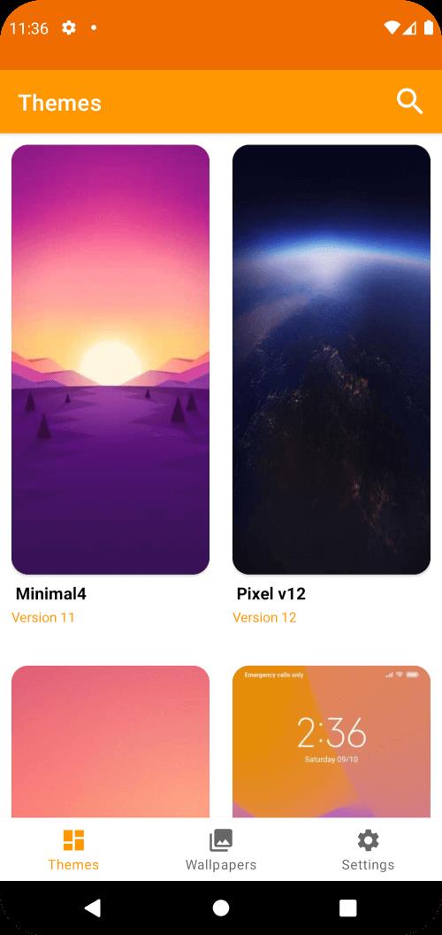 Global Themes and Wallpapers スクリーンショット 1