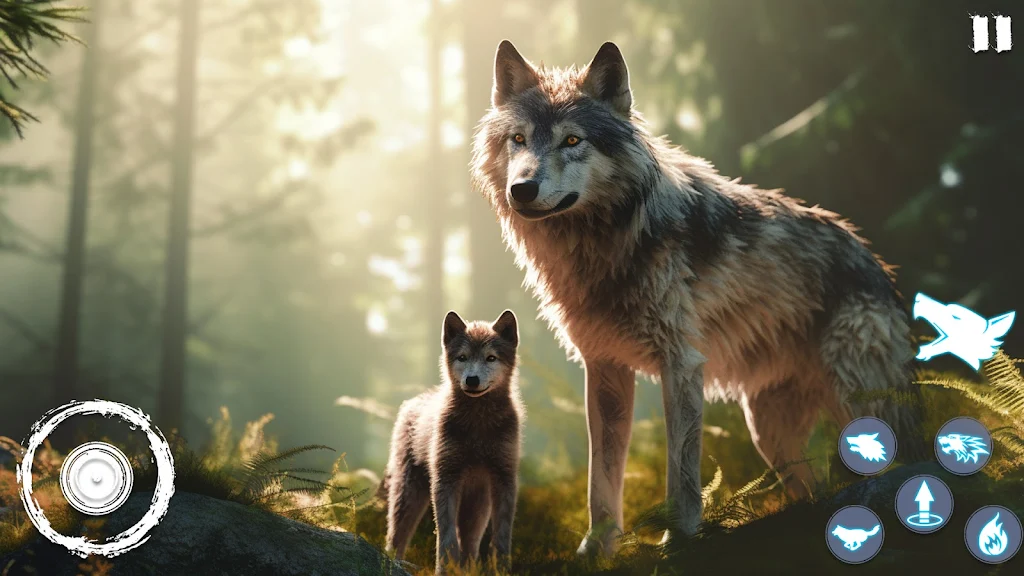 Wild Wolf Games - Animal Games應用截圖第3張