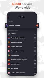 TouchVPN - VPN Proxy & Privacy Скриншот 3
