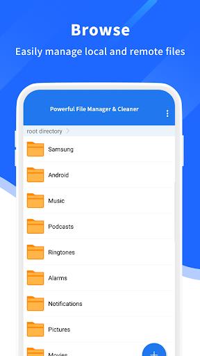 Power File Manager & Cleaner স্ক্রিনশট 1