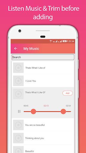Video Sound Editor : Add Audio スクリーンショット 2