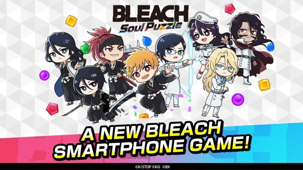 KLab 出品的三消游戏《Bleach Soul Puzzle》全球发售！