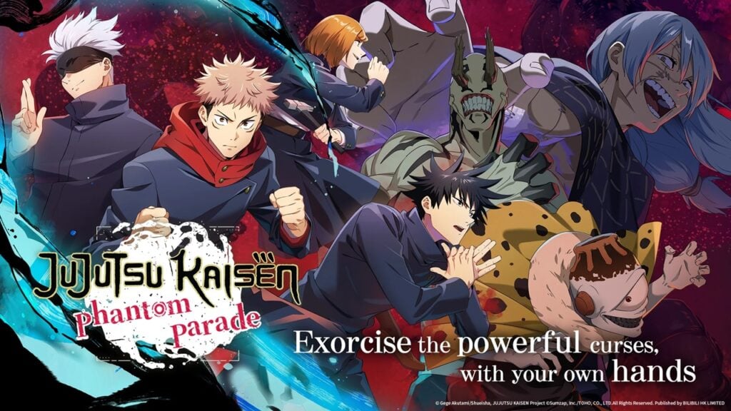 Anunciada a data de lançamento global do Jujutsu Kaisen Phantom Parade!