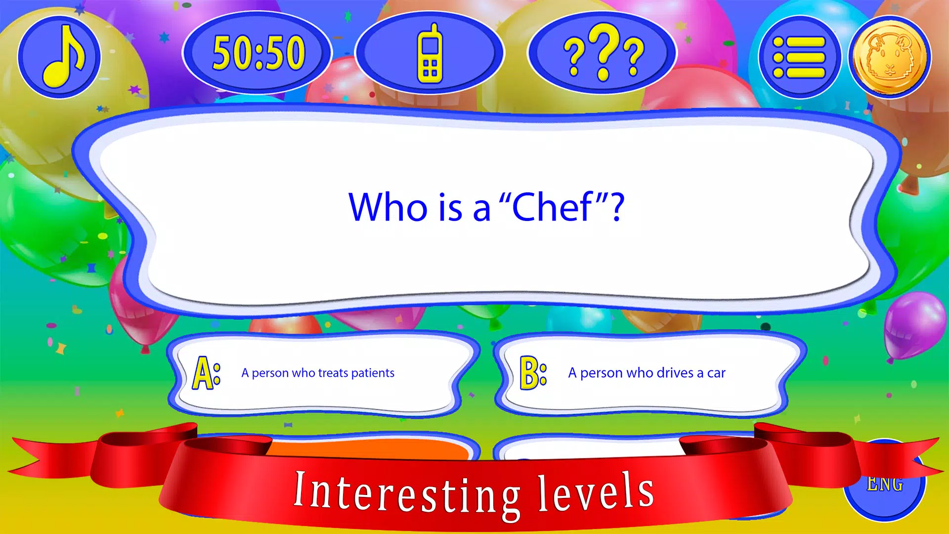 Kids Quiz Games: Millionaire ภาพหน้าจอ 3