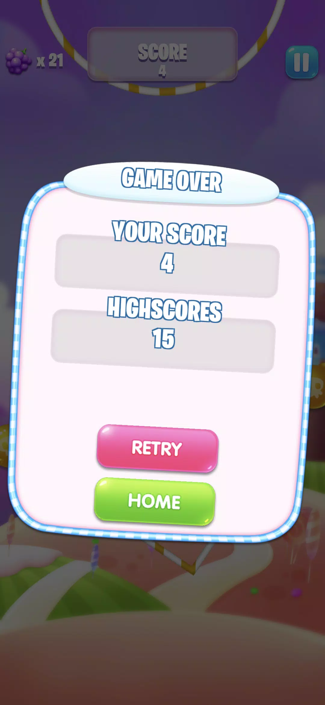 Sugary Sky Glider Скриншот 4