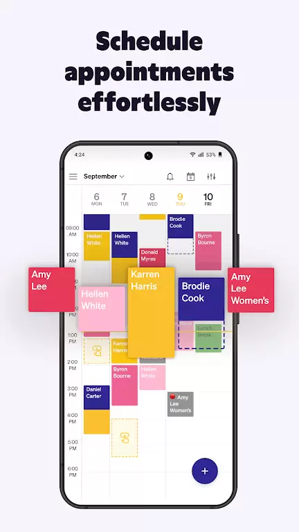 Goldie: Appointment Scheduler Скриншот 2