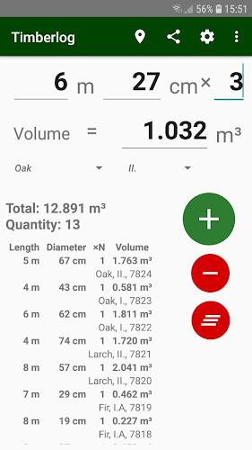 Timberlog - Timber calculator स्क्रीनशॉट 4