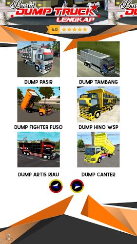 Bussid Dump Truck Lengkap應用截圖第3張