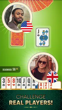 Gin Rummy: Card Game Online Schermafbeelding 4