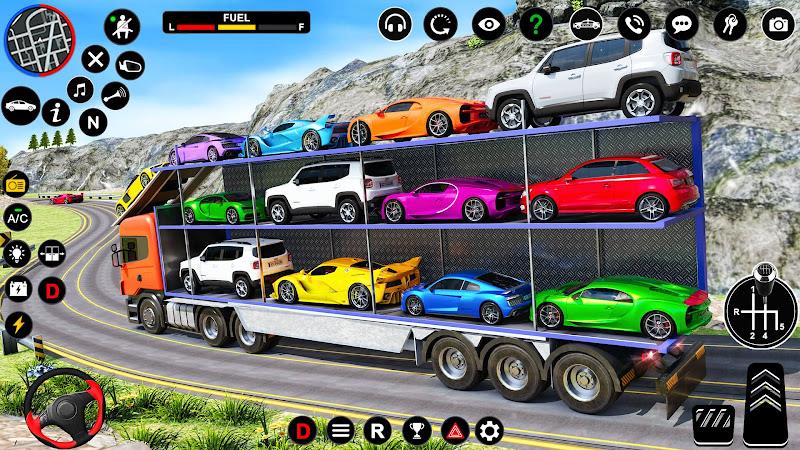 Car Transport Truck Games Ảnh chụp màn hình 2