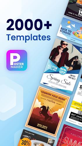 Poster Maker - Banner Maker Ekran Görüntüsü 1