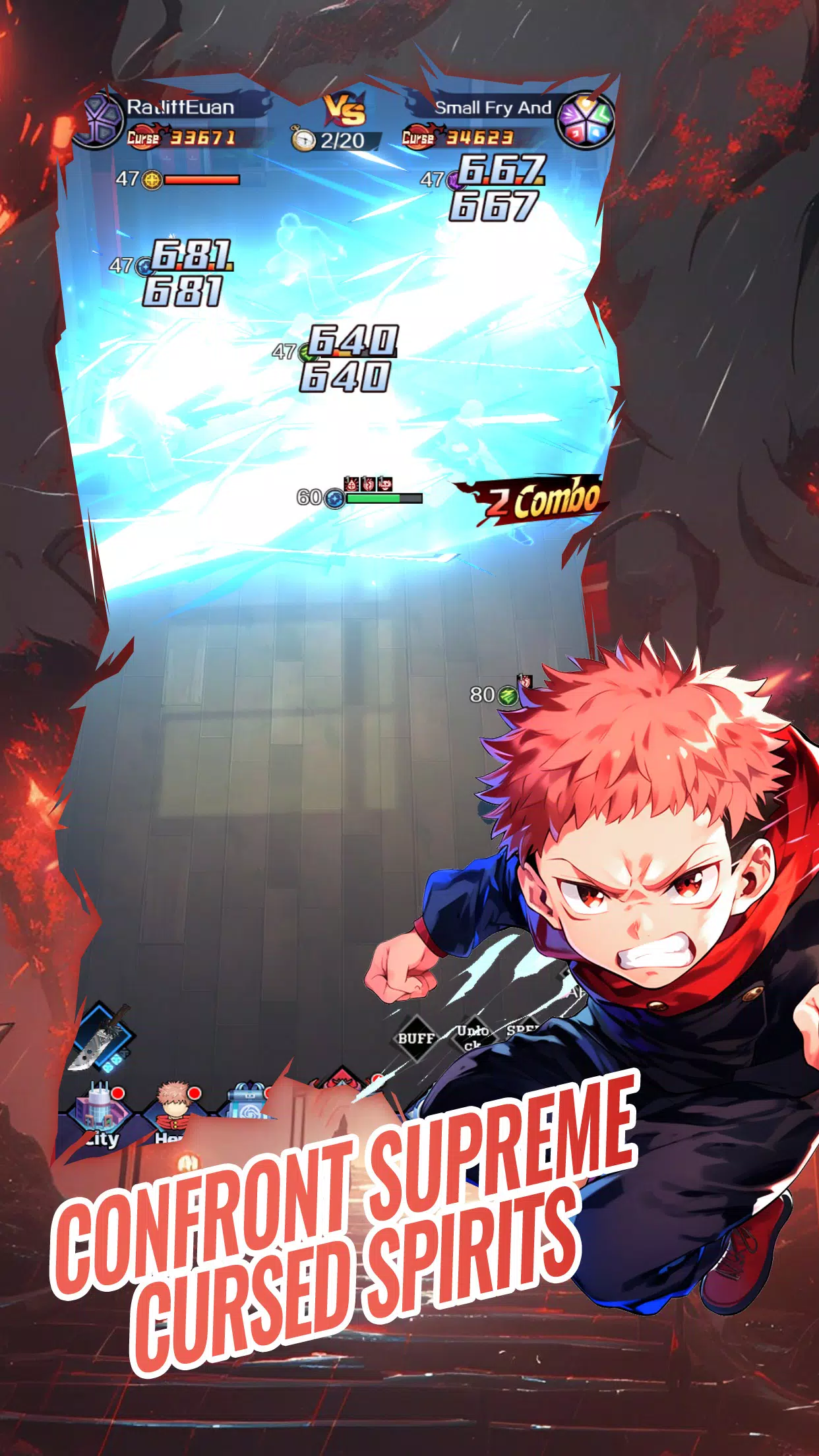 Jujutsu Masters: Cursed Rivals Captura de pantalla 2