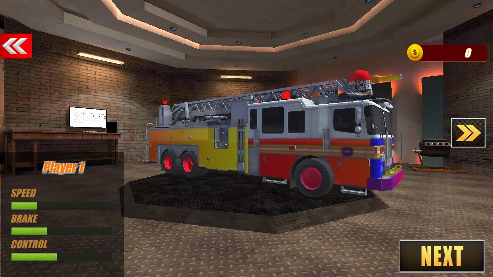 Fire Truck Simulator Rescue應用截圖第1張