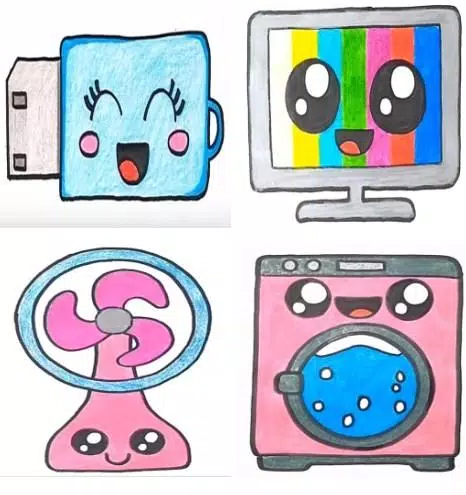 How To Draw Cute Things Capture d'écran 4