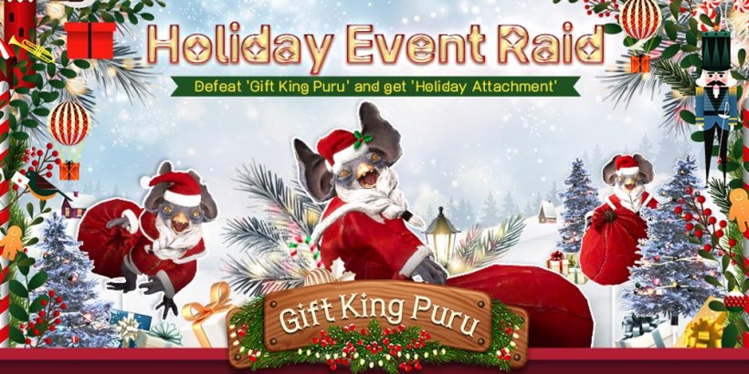 Ipinagdiriwang ng Undecember ang mga pista opisyal na may espesyal na Gift King Puru Raid