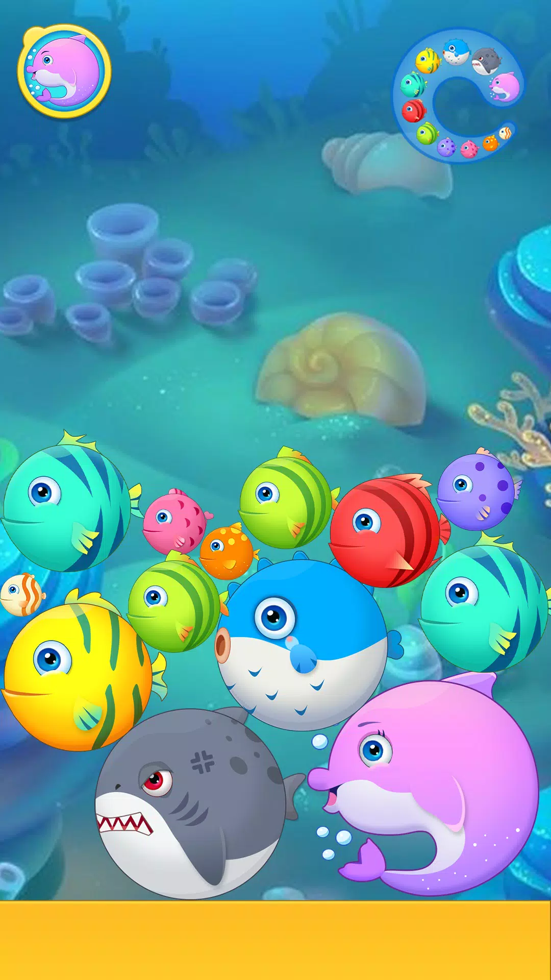 Sea Animals - Merge Game Zrzut ekranu 1