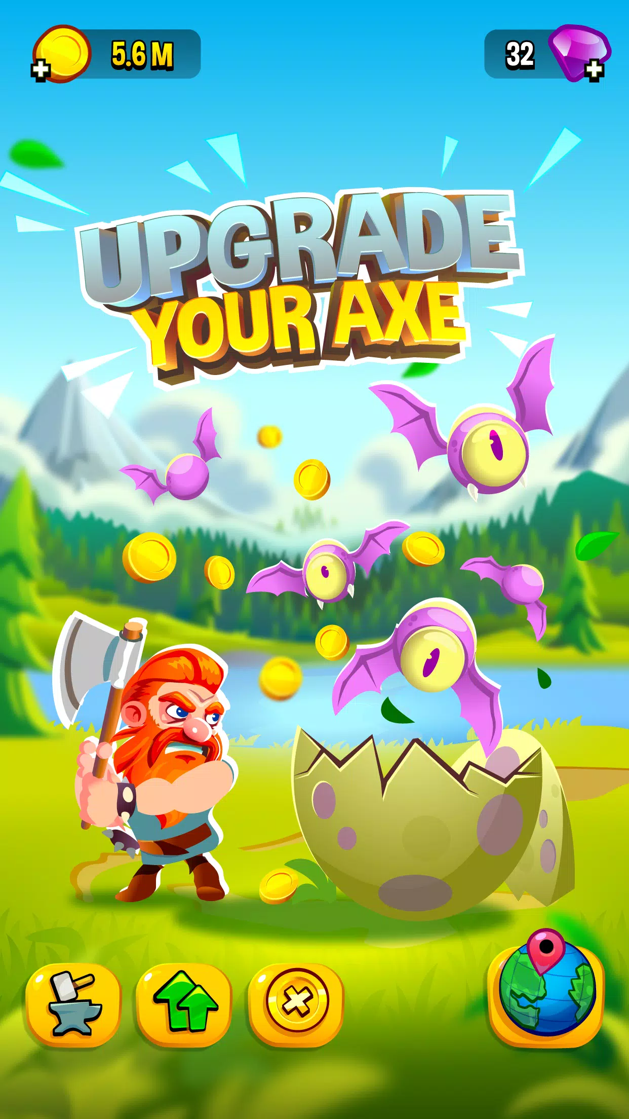 Axe Clicker Ekran Görüntüsü 1