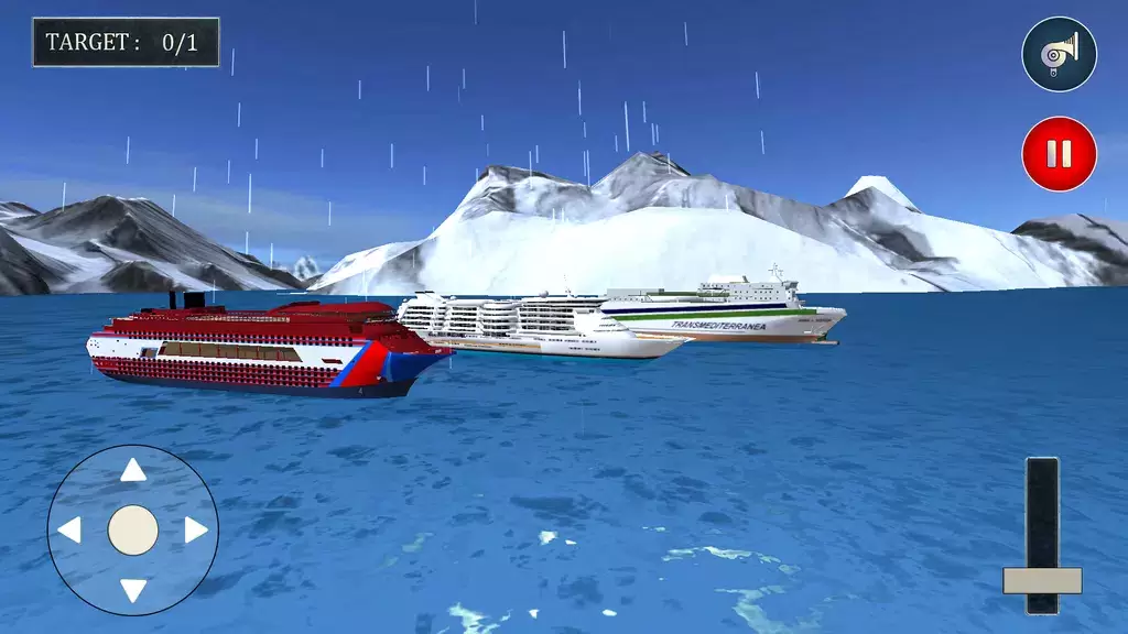 Sea Captain Ship Driving Sim Tangkapan skrin 1