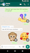 Animated Emojis WAStickerApps应用截图第3张