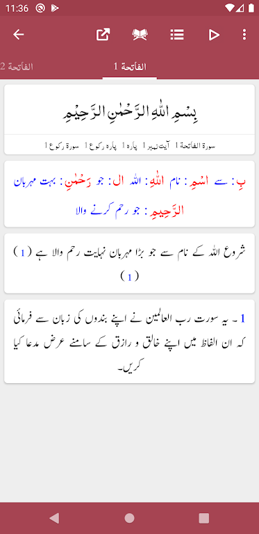 Tafseer Bayan ul Quran Скриншот 2