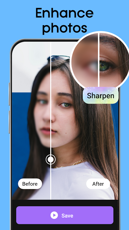 AI Photo Enhancer Editor Tangkapan skrin 2