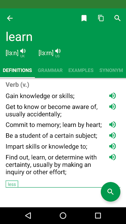 Dictionary and Translator Zrzut ekranu 1
