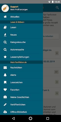 FanFiktion.de Скриншот 1