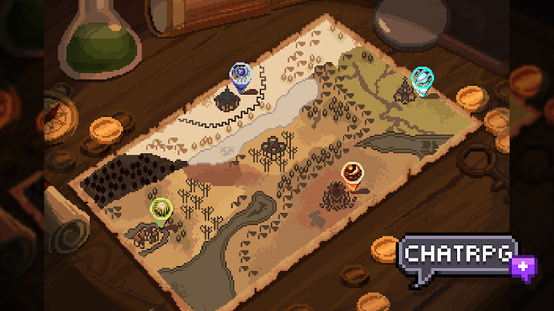 Chat RPG: Plus - Idle Text RPG Ảnh chụp màn hình 1