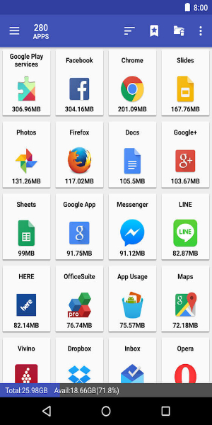 AppMgr Pro III MOD Скриншот 1