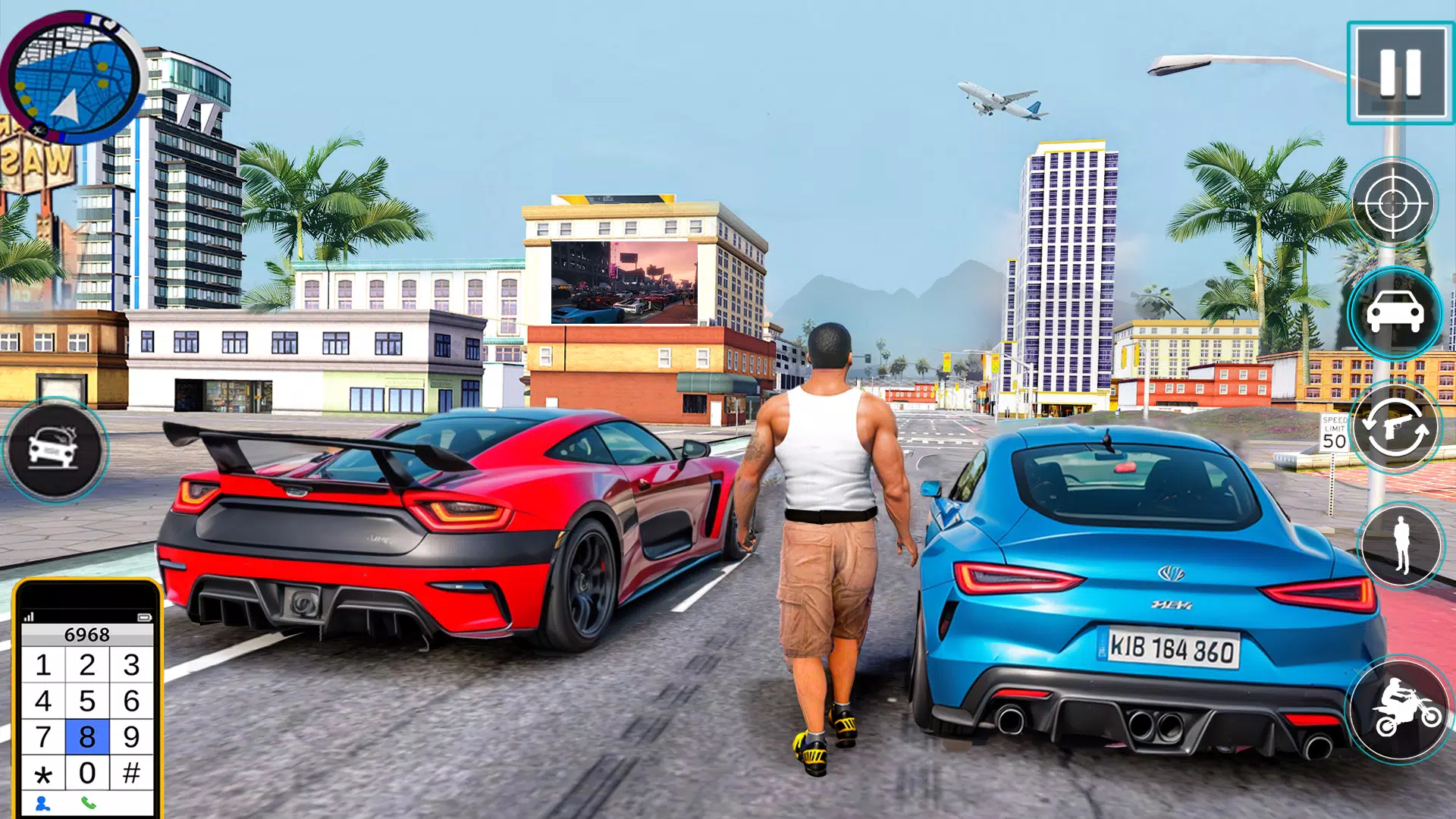 City Driving Car Simulator 3D ဖန်သားပြင်ဓာတ်ပုံ 2