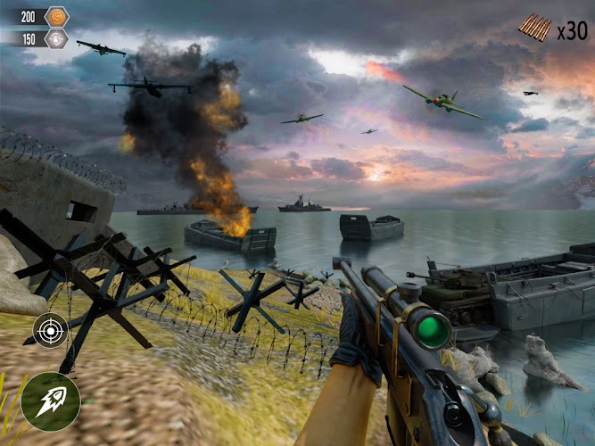 Army Battle Commando Game Ảnh chụp màn hình 4