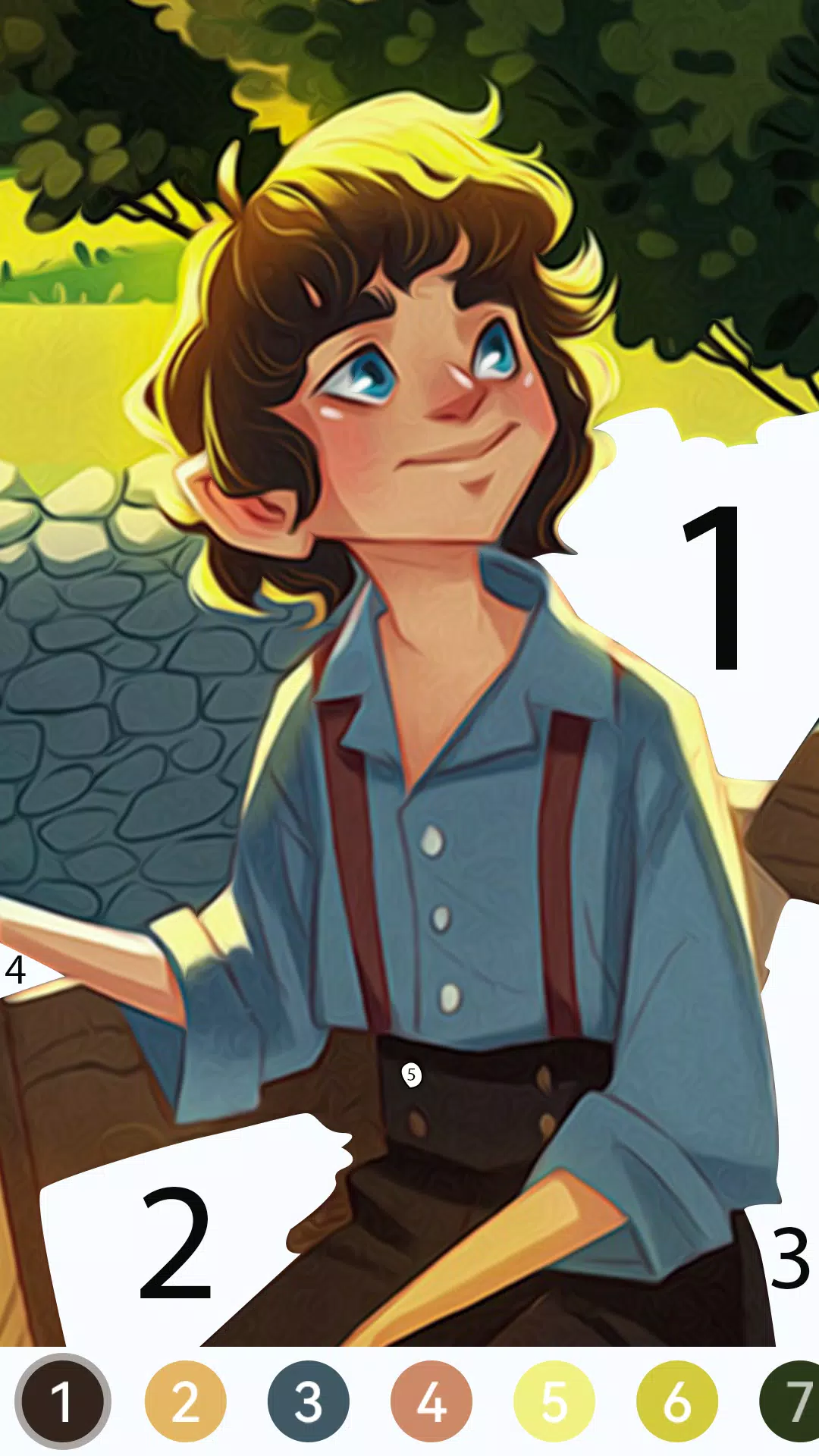 LOTR Color by Number 스크린샷 3