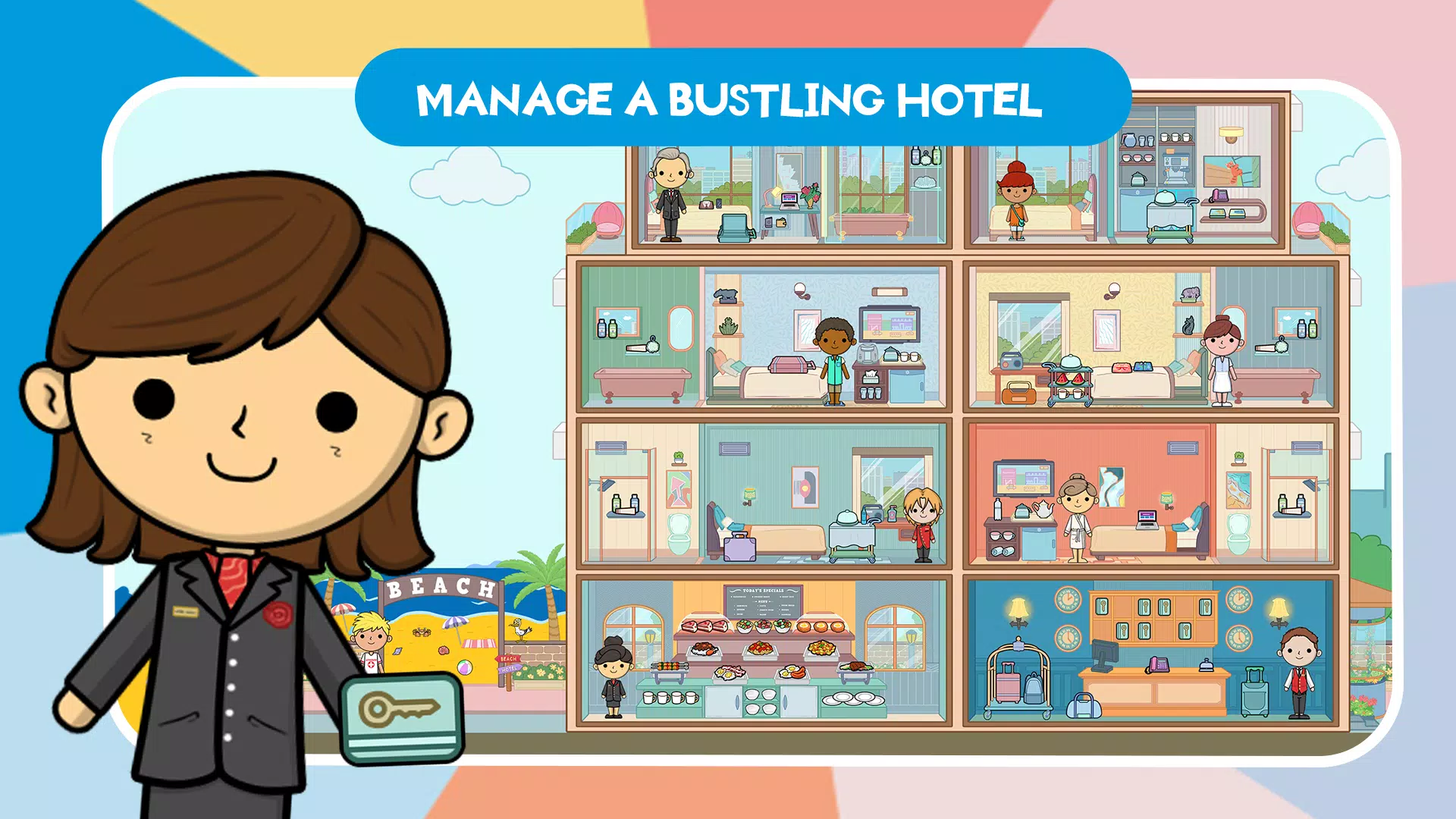Lila’s World: Hotel Vacation应用截图第1张